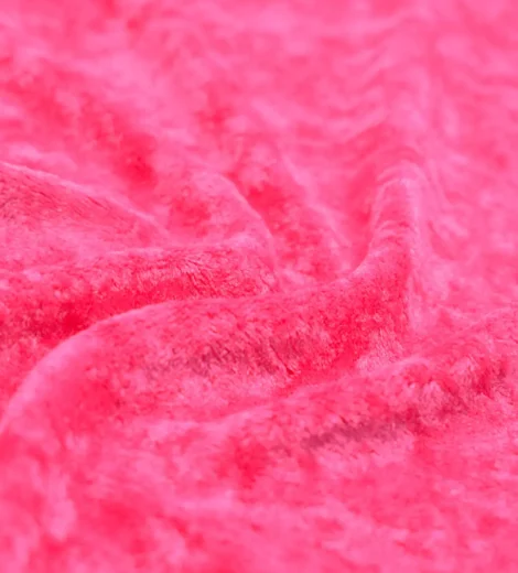Pink Velour Fabric-SY-20-A29#8010Z-1
