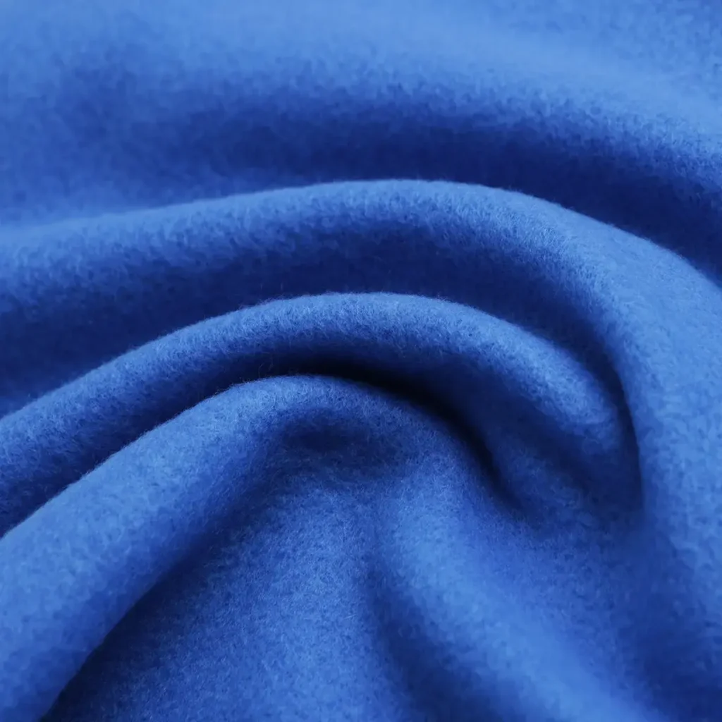 Blue Fleece 2 Sided Brushed Fabric-GTR2-BK1778Z-1