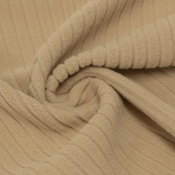 Brown Corduroy Fleece Fabric-A0-25-BD9296Z-1
