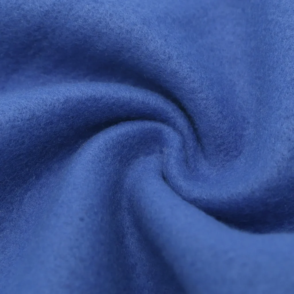 Dark Blue Fleece 2 Sided Brushed Fabric l TR2-CK1216Z-1