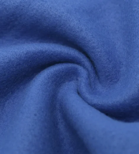 Dark Blue Fleece 2 Sided Brushed Fabric l TR2-CK1216Z-1