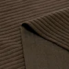 Dark Brown Corduroy Fleece Fabric-A0-27-A1-AH61532Z-3