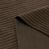 Dark BrownDrop Needle Fleece Fabric-A0-27-A1-AH61532Z-3