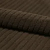 Dark Brown Corduroy Fleece Fabric-A0-27-A1-AH61532Z-4