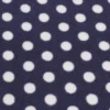 Dot Navy Polar Fleece 2 Side Brush Fabric-A1-30-BH1424ZP-2