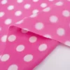 Dot Pink Fleece 1 Side Brushed Fabric-TF1-tt1483ZP-2