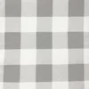 Grey Check Polar Fleece 1 Side Brush Fabric-A0-27-AV3166Z