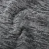 Grey Melange Sweater Fleece Fabric-TR1-F6162#0061Z-2