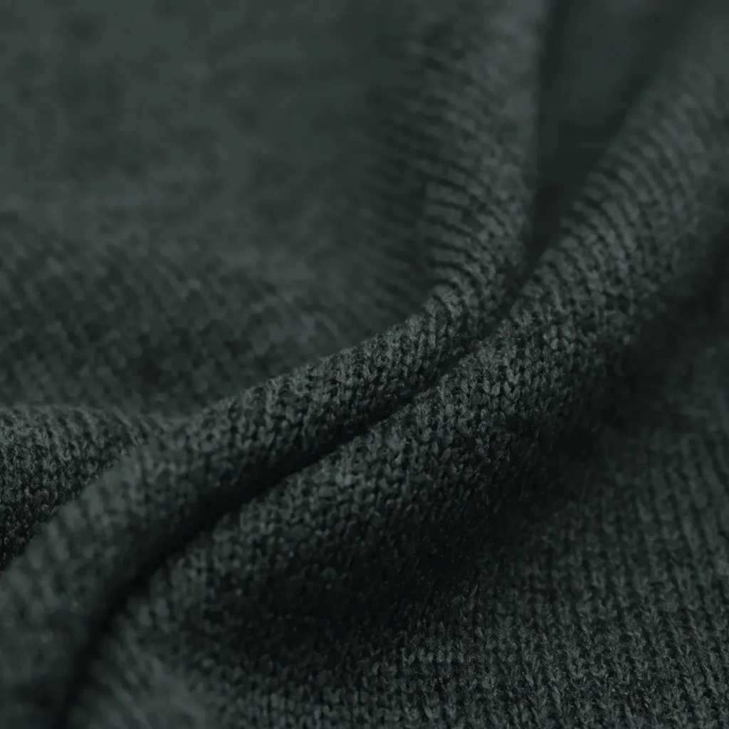 Grey Melange Sweater Fleece Fabric l TR1-C30#1657Z-1