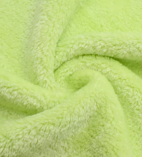 Light Green Velour Fabric VFAG-40-40-AE1641Y-1