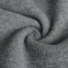 Medium Grey Boucle Fleece Fabric-BC-BO0033Z-1