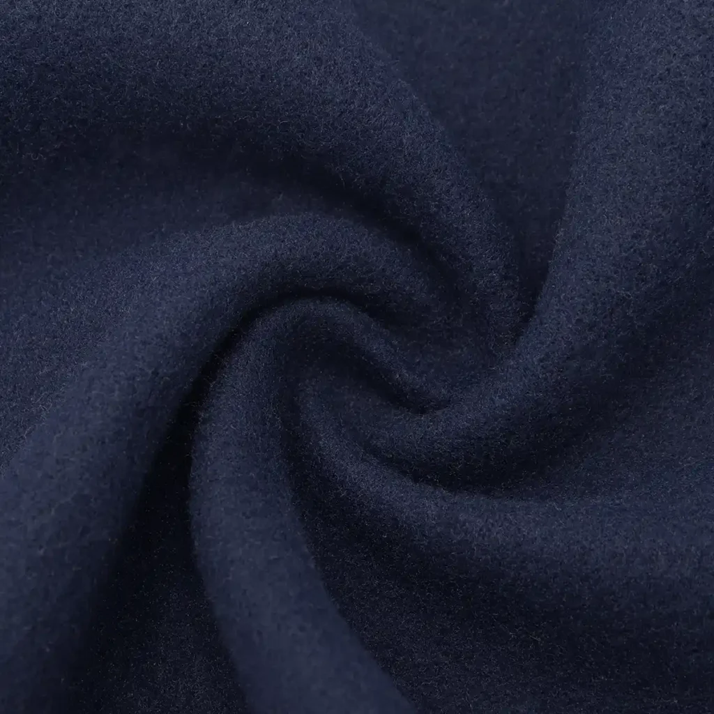 Navy Fleece 1 Side Brushed Fabric-TR1-BD1006Z-1