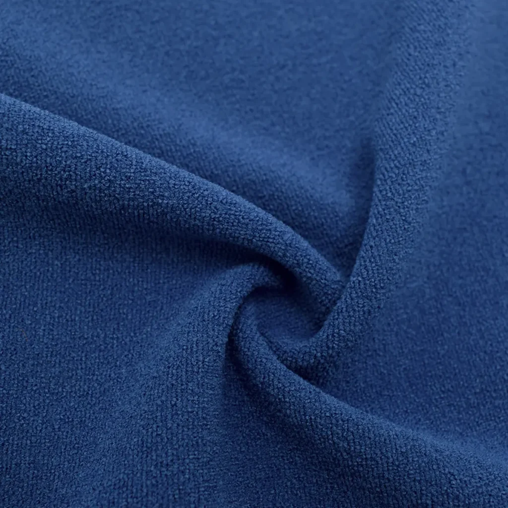 Pacific Blue Boucle Fleece Fabric-BC-BH1424Z-1