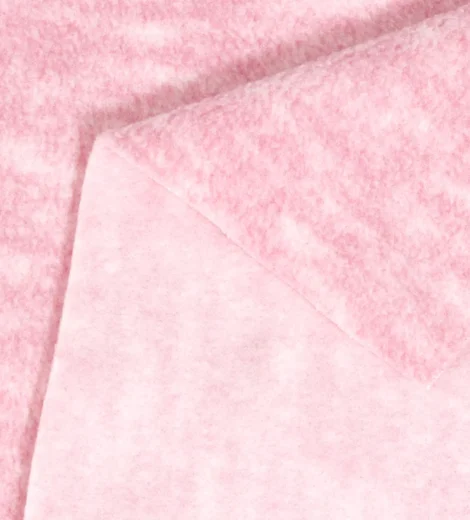 Pink Melange Polar Fleece 2 Side Brush Fabric-GA1-25-BE1879ZP-1
