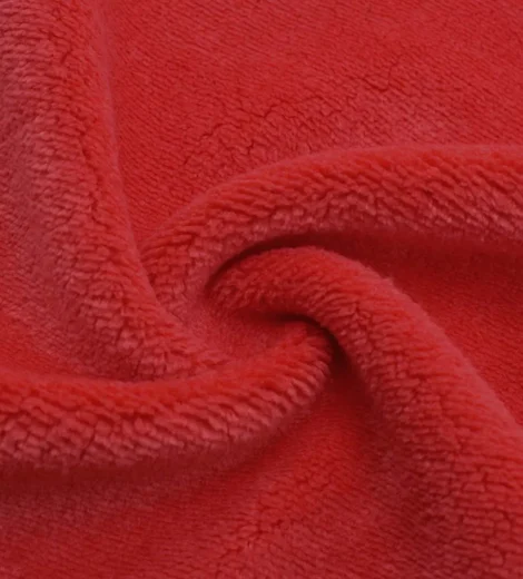 Red Velour Fabric VFAG-40-40-AE1583Z-1
