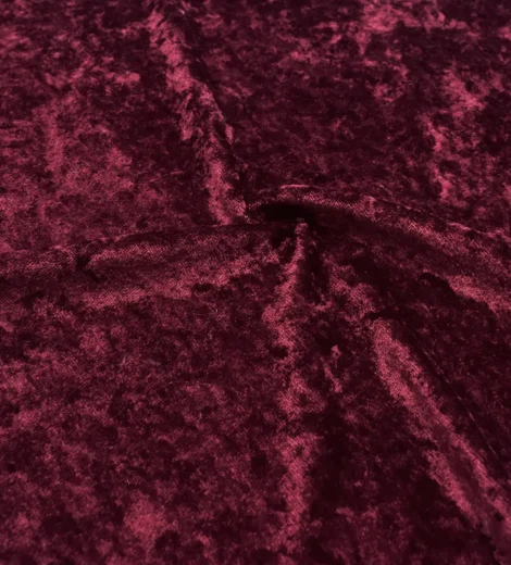 Red Velour Fabric SY-20-B29-1