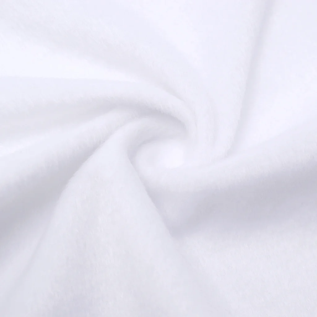 White VelFleece Fabric-BS0-40-JT2272Z-1