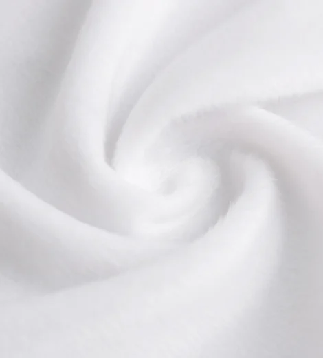 White VelFleece Fabric-BS0-40-Jt2271Z-1