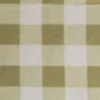 Yellow Check Polar Fleece 2 Side Brush Fabric