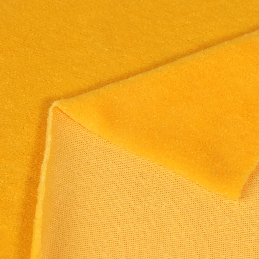 Yellow Velour Fabric-gszgp-25-b-v-83241zq-1