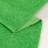 Green Rose Emboss Fabric-4