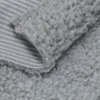 Grey Sherpa Polyboa Fabric-T749A1533G60Y