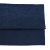 Navy Melange Sweater Fleece Fabric-TR1-FF62#0087Z-4