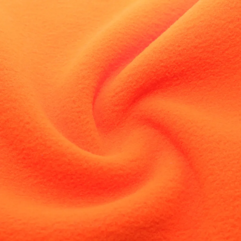 Orange Polar Fleece 2 Side Brush Fabric-T1-25-CD1400Z-1
