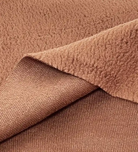Orange Sherpa Fleece Fabric-SB0-C10#0021Z