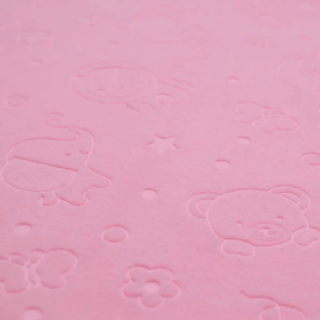 Pink Laminate Fabric-LM0357-1