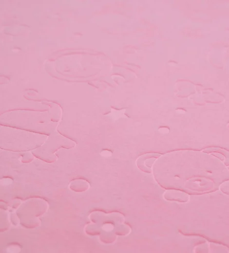 Pink Laminate Fabric-LM0357-1