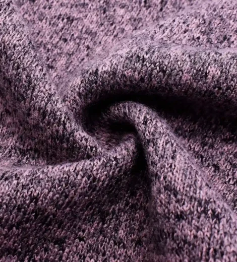 Pink Sweater Fleece Fabric-TR3-F30#1674ZE-1