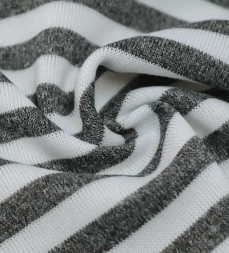 Stripe Grey Sweater fleece-TR1-FF61#0092Z-1