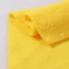Yellow Animals Emboss Fabric-4