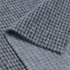 Grey Bouclé Fleece Fabric-BC-CO9340Z-3