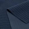 Navy Drop Needle Fleece Fabric-A0-22-CH9351Z-3