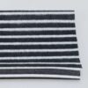 Stripe Grey Melange VelFleece Fabric-BSA0-40-CC-OO1769Z-4