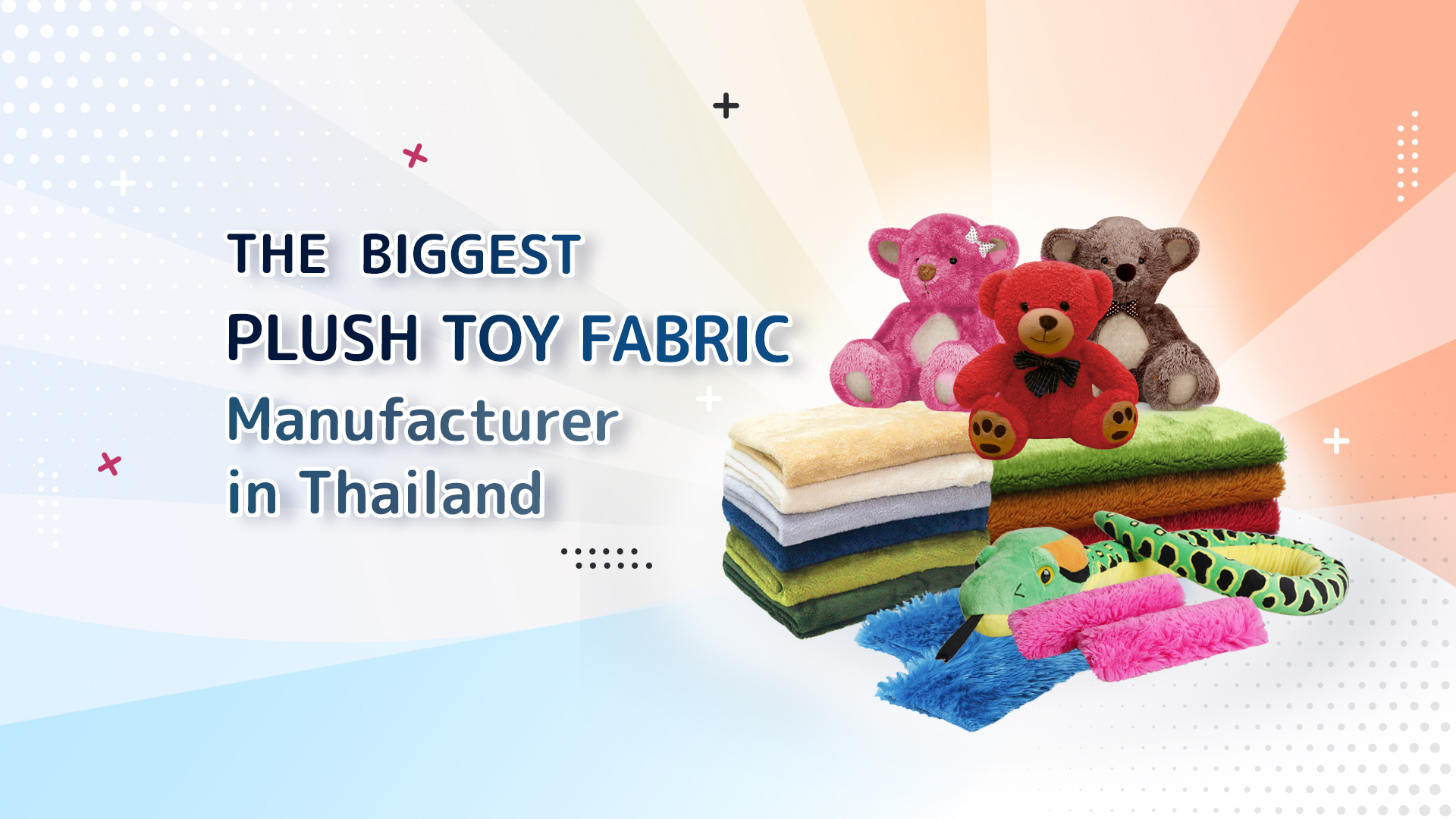 the biggest plush toy fabric