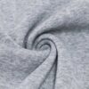 Grey Melange Fleece 1 Side Brushed Fabric-GTR1-CO1476Z-1