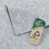 Grey Melange Fleece 1 Side Brushed Fabric-GTR1-CO1476Z-2