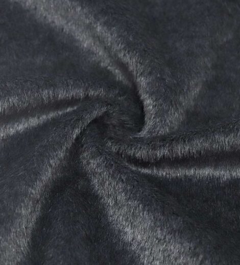 Grey Melange Velfleece Fabric-BSA0-40-CO42963Z-1