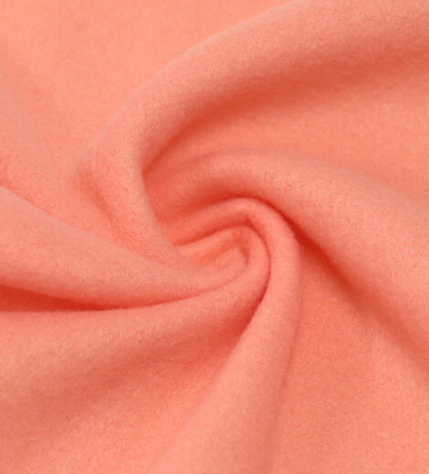 Orange Fleece 2 Sided Brushed Fabric-GTR2-BK1258Z