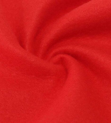 Red Fleece 2 Sided Brushed Fabric-TR2-CK1208Z-1