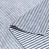Stripe Grey Melange Velfleece Fabric-BSA0-30-BOO-1805Z-2