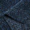Blue Melange Boucle Like Polyboa Fabric-GT819W0336P60Y-2