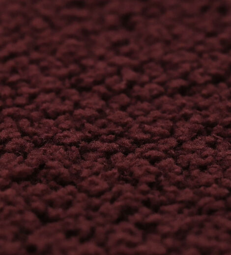 Brown Sherpa Polyboa Fabric-T160J0834E60-1
