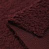 Brown Sherpa Polyboa Fabric-T160J0834E60-2