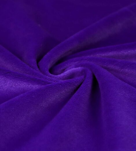 Purple Velour Fleece Fabric-SZGP-25-BV83245ZQ-1