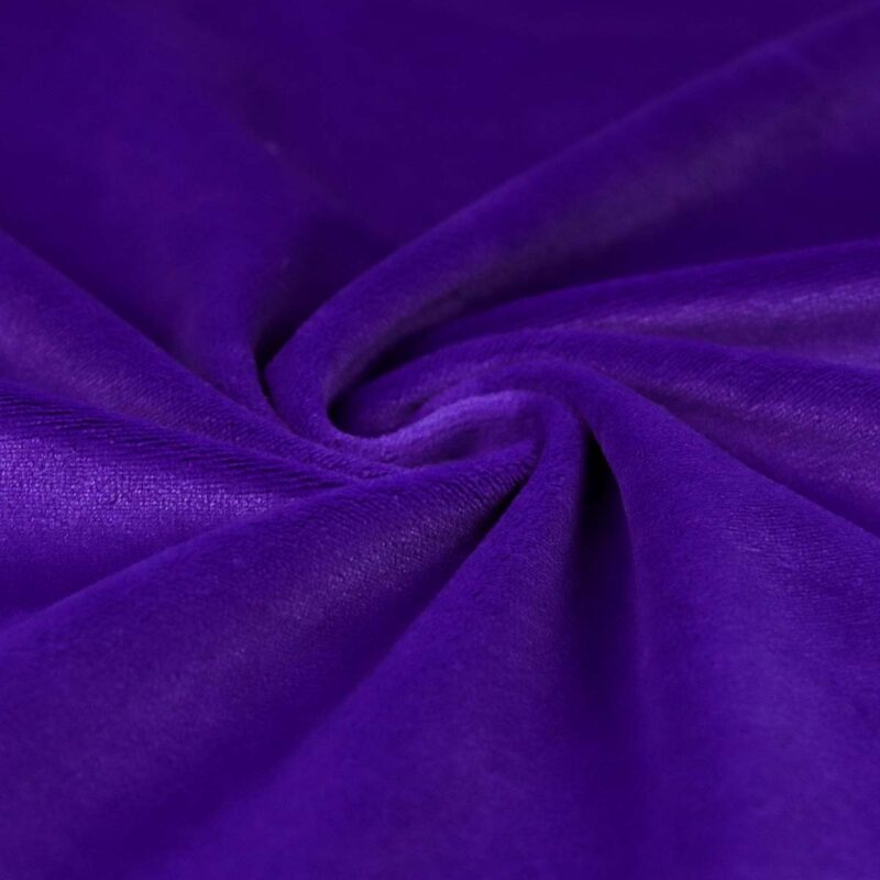 Purple Velour Fleece Fabric-SZGP-25-BV83245ZQ-1