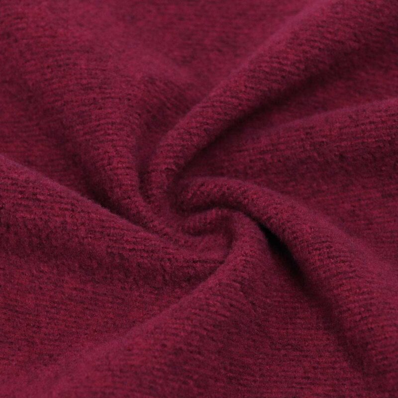 Red Melange Polar Fleece 2 Side Brush Fabric-GA1-25-BOO0121Z-1